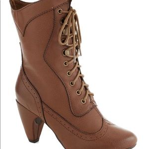 Steampunk style boots